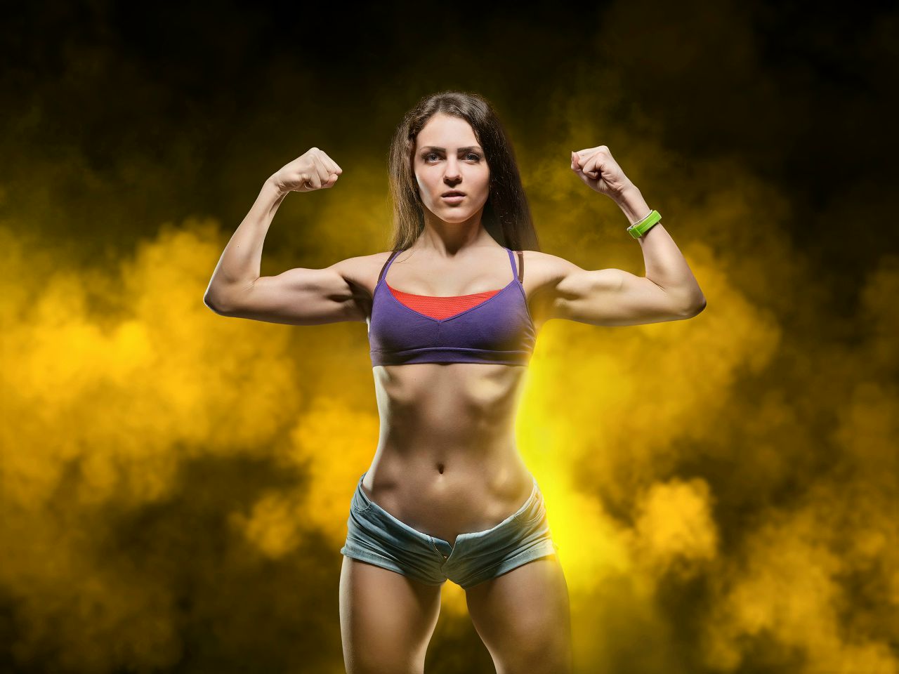 Athletic girls in Surakarta